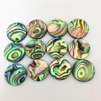 Abalone Shell Cabochon, polished & handmade & DIY, mixed colors 
