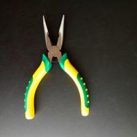 Carbon Steel Snap Ring Pliers, with Thermoplastic Rubber, durable, yellow, 150mm 