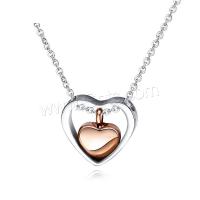 Cremation Jewelry Ashes Urn Necklace, Stainless Steel, fashion jewelry & for woman 