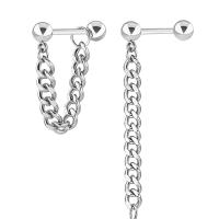 Asymmetric Earrings, Stainless Steel, fashion jewelry & for woman 