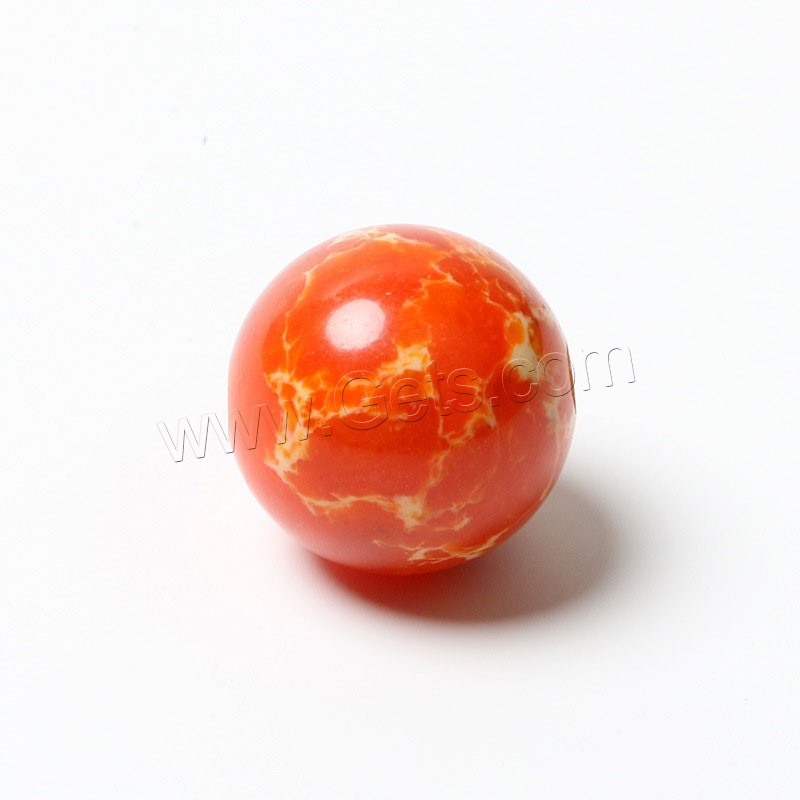 Impression Jasper Bead, Round, polished, different size for choice, more colors for choice, Sold By Strand