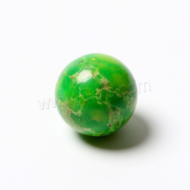 Impression Jasper Bead, Round, polished, different size for choice, more colors for choice, Sold By Strand