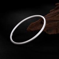 Стерлинговые серебряные браслеты, 99%, различный внутренний диаметр по выбору & Женский, 3mm, продается PC