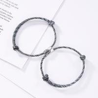 Fashion Jewelry Bracelet, Nylon Cord, adjustable & for couple, 2mm 