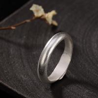 Стерлингового серебра кольцо, 925 пробы, регулируемый & разный размер для выбора & Женский, Много цветов для выбора, 3.5mm, продается PC
