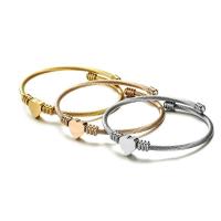 Bracelet en acier inoxydable, bijoux de mode & pour femme, plus de couleurs à choisir Vendu par PC