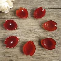 Red Agate Pendants, polished, DIY 