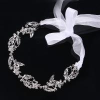 Bridal Hair Wreath, Zinc Alloy, fashion jewelry & for woman, white 