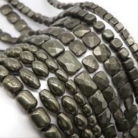 Pyrite dorée perles, DIY & normes différentes pour le choix, plus de couleurs à choisir, Vendu par brin