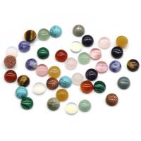 Кабошоны из драгоценных камней, Полудрагоценный камень, Колпак, полированный, DIY & различные материалы для выбора, Много цветов для выбора, 6mm, продается PC
