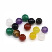 Mixed Gemstone Beads, Round, polished, DIY 8mm Approx 2mm 