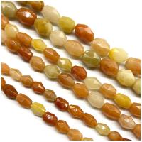perles en Jade jaune, Briquet Imperial Jade, poli, DIY & normes différentes pour le choix & facettes, Vendu par brin