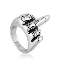 Other Ring for Men, Titanium Steel & for man, original color 
