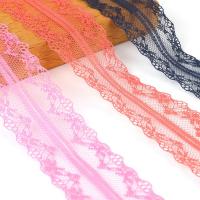 Lace Trim & Ribbon, Polyester, with Lace, Stick, DIY 