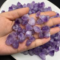Amethyst Minerals Specimen, 12 pieces & DIY, purple, 8-25mm, Approx 