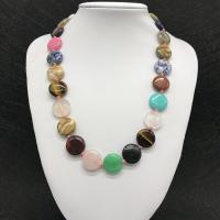 Gemstone Necklaces, Natural Stone, polished & for woman Approx 19.7 cm 