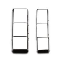 Rectangle Stainless Steel Magnetic Clasp, durable & fashion jewelry 