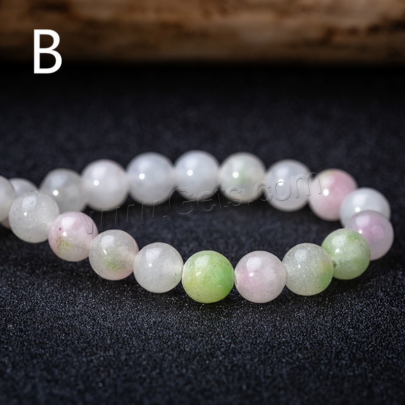Natural Stone Beads, Round, polished, different size for choice, more colors for choice, Approx 0.39m/Strand, Sold By Strand