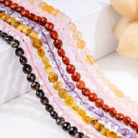 Gemstone Beads, Flat Round, polished, faceted 6mm, Approx 0. 