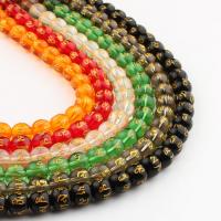 Mixed Glass Bead, Glass Beads, Column 6*6mm 