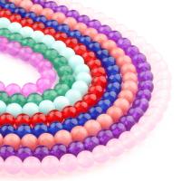 Dyed Jade Beads, Round 6mm 