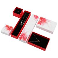Boîte Cadeau de bijoux, papier, normes différentes pour le choix, couleurs mélangées, Vendu par PC