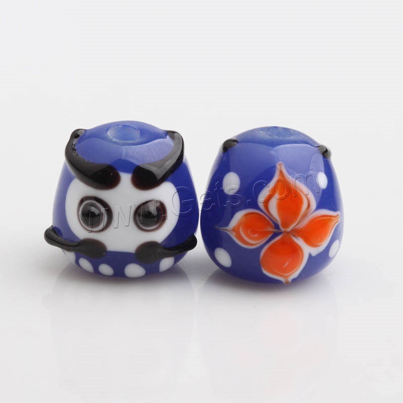 Cartoon Lampwork Beads, DIY & different size for choice, more colors for choice, Sold By PC