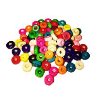 Gefärbtes Holz Perlen, DIY, keine, 3x8mm, ca. 4500PCs/Tasche, verkauft von Tasche