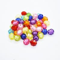 Acryl Schmuck Perlen, zufällig gesendet & DIY & verschiedene Größen vorhanden, gemischte Farben, verkauft von Tasche