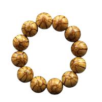 Деревянные браслеты, Bauhinia Championii Benth, Круглая, Мужская, 20mm, длина:Приблизительно 9.4 дюймовый, 12ПК/Strand, продается Strand