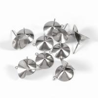 Stainless Steel Earring Stud Component, DIY 