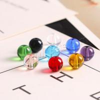 Translucent Glass Beads, Round, DIY & smooth 