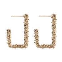 Zinc Alloy Stud Earring, plated, DIY & for woman 