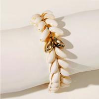 Seashell Bracelets, Shell, with Zinc Alloy, fashion jewelry & Unisex 