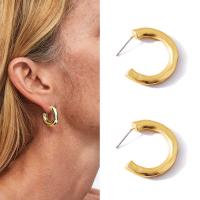 Zinc Alloy Stud Earring, plated, fashion jewelry & Unisex, nickel, lead & cadmium free 