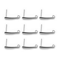 Stainless Steel Earring Stud Component, DIY 11mm 