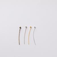 Brass Earring Drop Component, Stick, plated, DIY 