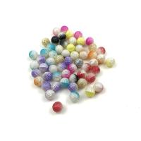 Perles en plastique ABS, Myrica rubra, dégradé de couleur & DIY, plus de couleurs à choisir, 10mm, Vendu par sac