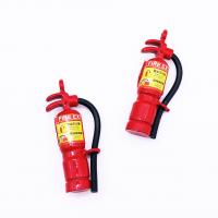 Zinc Alloy Tool Pendants, Fire Extinguisher, plated, DIY, red, 32mm 