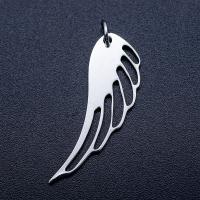 Stainless Steel Wing Shape Pendant, plated, DIY 