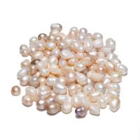 Naturel d'eau douce perles, perle, blanc, protéger l'environnement, sans nickel, plomb et cadmium, 5~6mm Vendu par sac