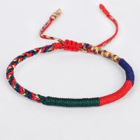 Fashion Create Wax Cord Bracelets, fashion jewelry & for woman, red 