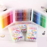 пластик Акварель Pen, Моющиеся & для детей & разные стили для выбора, Много цветов для выбора, продается Box