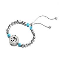 Perfume Aromatherapy Bracelet, Stainless Steel, with turquoise, fashion jewelry 
