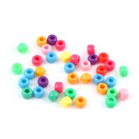 Acrylique Perles de poney, plus de couleurs à choisir, protéger l'environnement, sans nickel, plomb et cadmium Vendu par sac