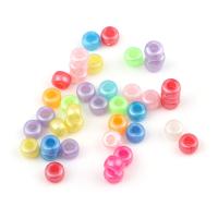 Acrylique Perles de poney, plus de couleurs à choisir, protéger l'environnement, sans nickel, plomb et cadmium Vendu par sac