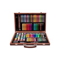 Plastic Painting Set, with Pine, for children, mixed colors 