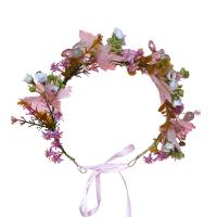 Bridal Hair Wreath, Cloth, for children & adjustable 130mm 