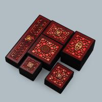 Деревянная  шкатулка для браслетов, деревянный, принт, разный размер для выбора & разные стили для выбора, красный, продается PC