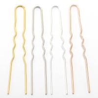 Hair Stick Findings, Iron, plated, DIY 73mm 